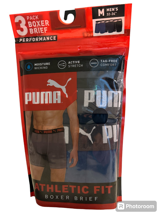 Sets de 3 calzones tipo boxer marca PUMA