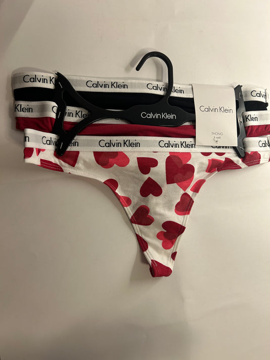 Set de 3 tangas marca CALVIN KLEIN