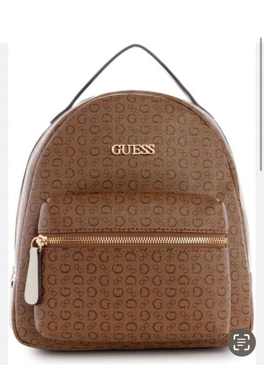 Mochila Marca Guess con estampado logotipo