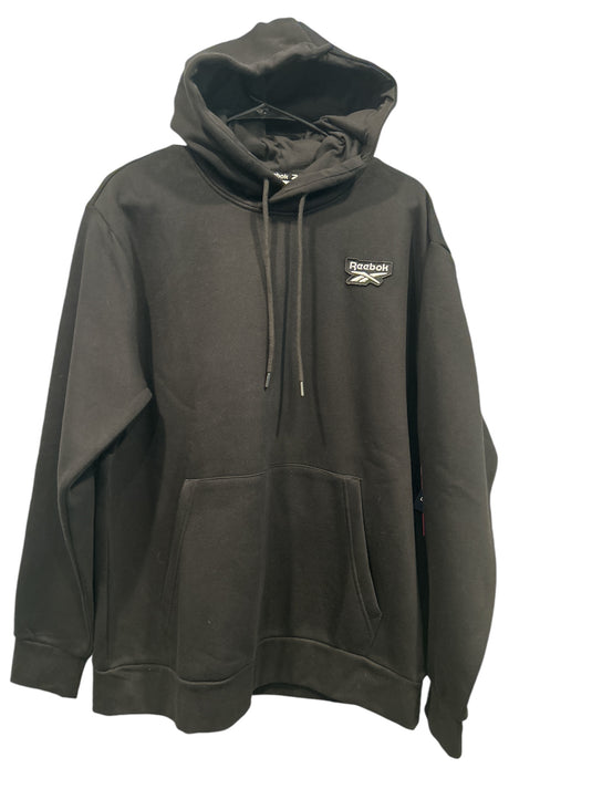 SUDADERA REEBOK NEGRALOGO FRONTAL BORDADO