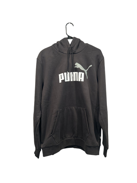 SUDADERA MARCA PUMA COLOR NEGRO PUMA GRIS