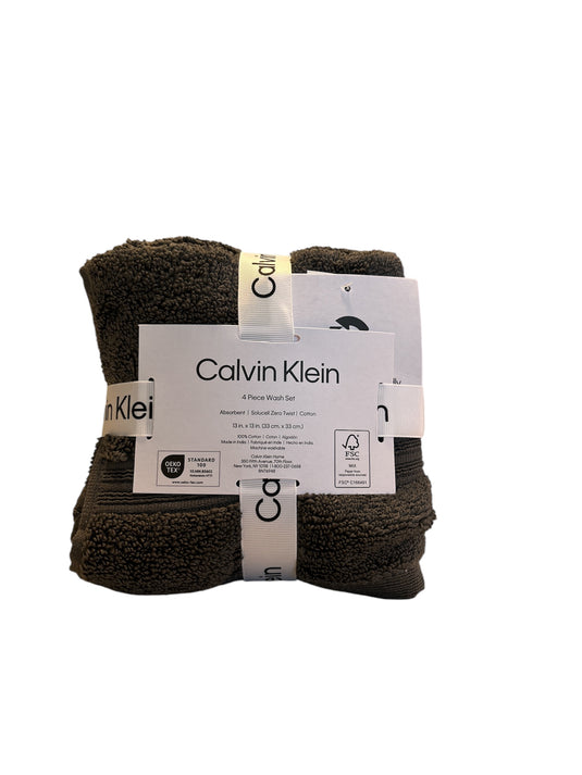 JUEGO DE 4 PIEZAS TOALLAS PARA WASH SET CALVIN KLEIN